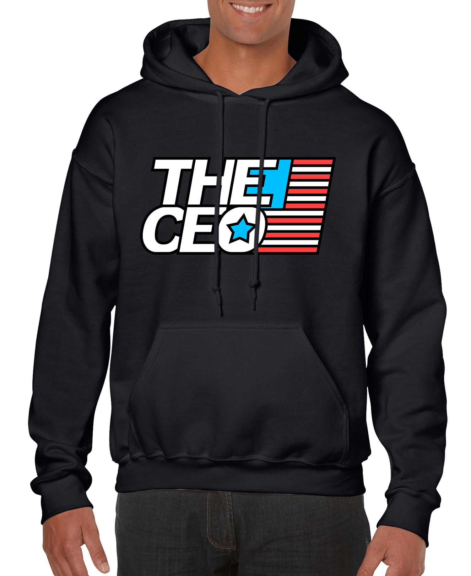 American Flag The CEO Men’s Hoodie